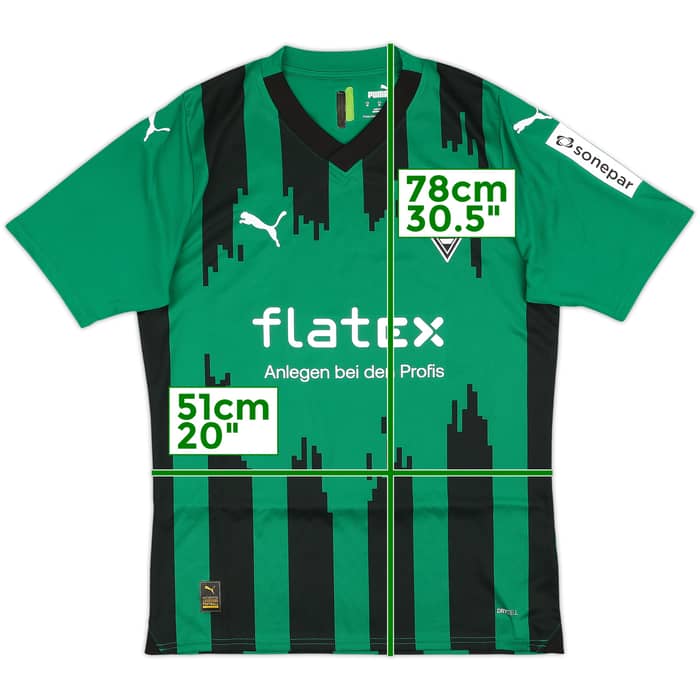 2023-24 Borussia Monchengladbach Away Shirt - 10/10 - (M)