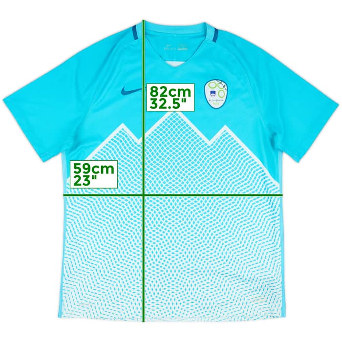 2016-17 Slovenia Home Shirt - 9/10 - (XL)