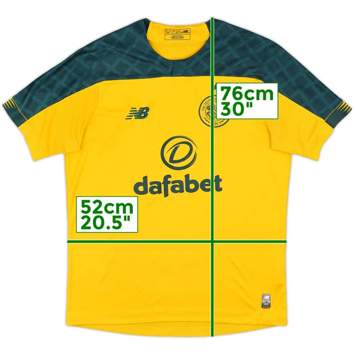 2019-20 Celtic Away Shirt - 8/10 - (M)