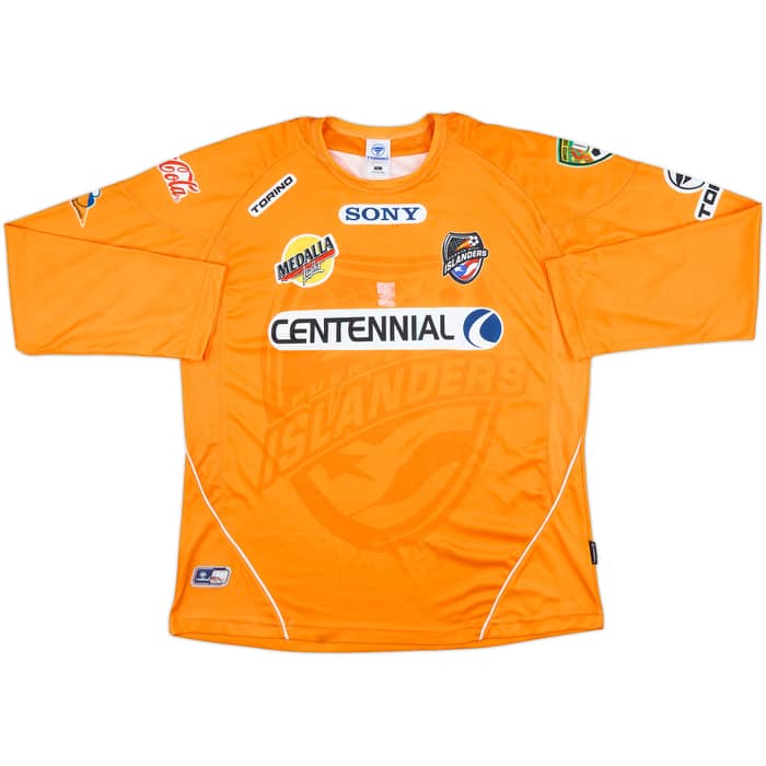 2008 Puerto Rico Islanders Match Issue Home L/S Shirt Mime #8