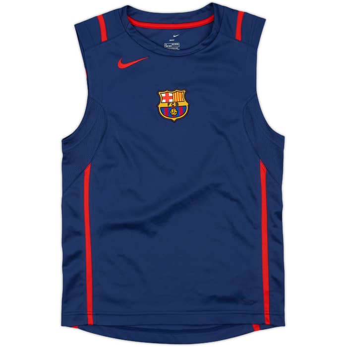 2006-07 Barcelona Nike Training Vest - 8/10 - (M.Boys)