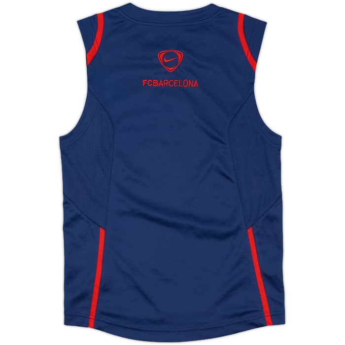 2006-07 Barcelona Nike Training Vest - 8/10 - (M.Boys)