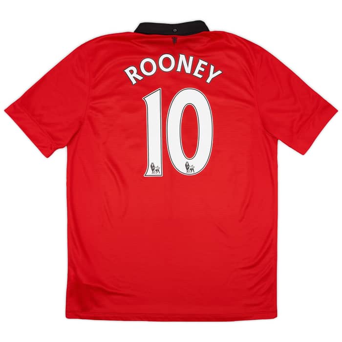 2013-14 Manchester United Home Shirt Rooney #10
