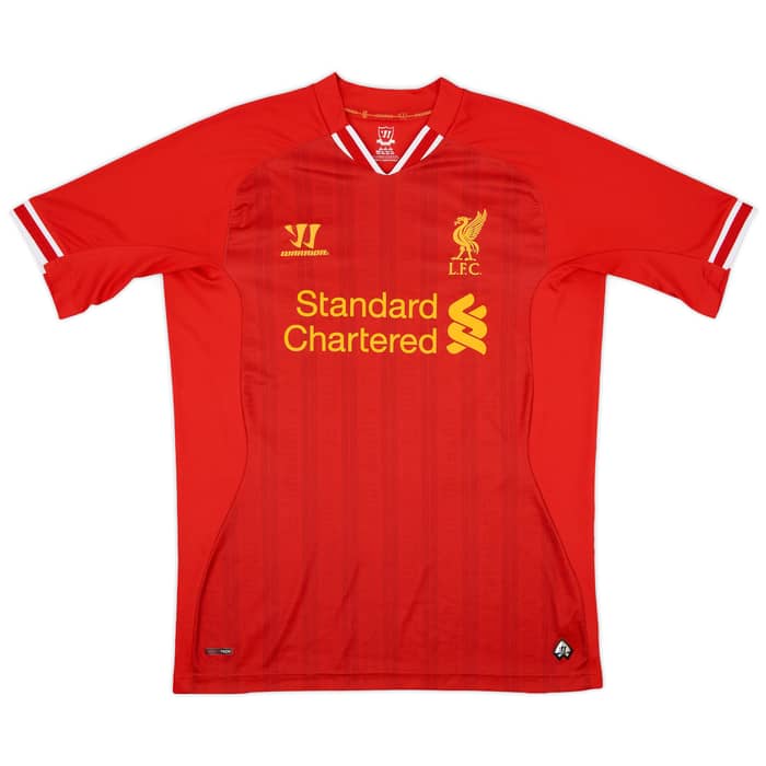 2013-14 Liverpool Home Shirt Gerrard #8