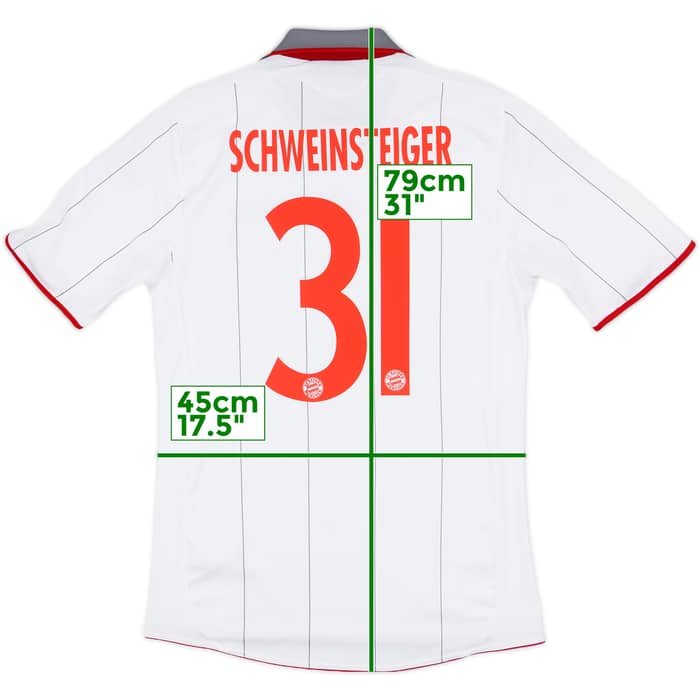 2009-10 Bayern Munich Third Shirt Schweinsteiger #31 - 8/10 - (S)