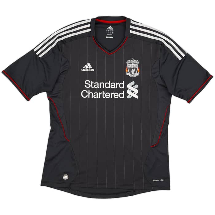 2011-12 Liverpool Away Shirt & Shorts Suarez #7 - 8/10 - (L)