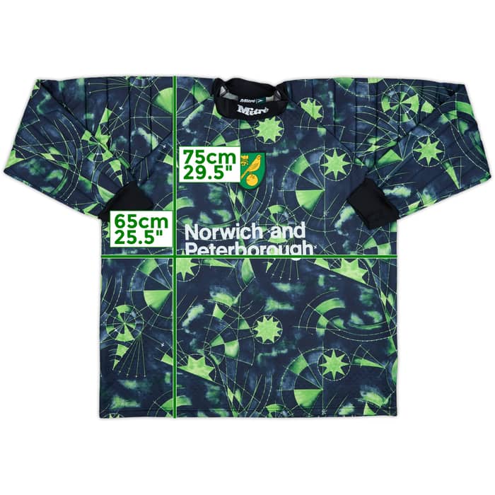 1996-97 Norwich City GK Shirt - 9/10 - (XL)