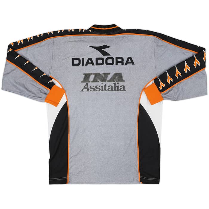 1999-00 Roma Diadora Training L/S Shirt - 7/10 - (L)