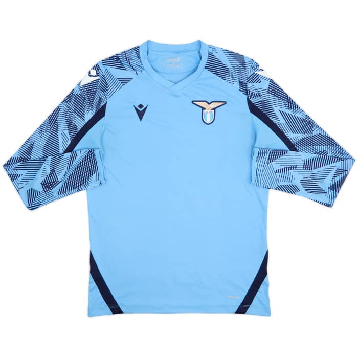 2021-22 Lazio Macron Training L/S Shirt - 8/10 - (M)