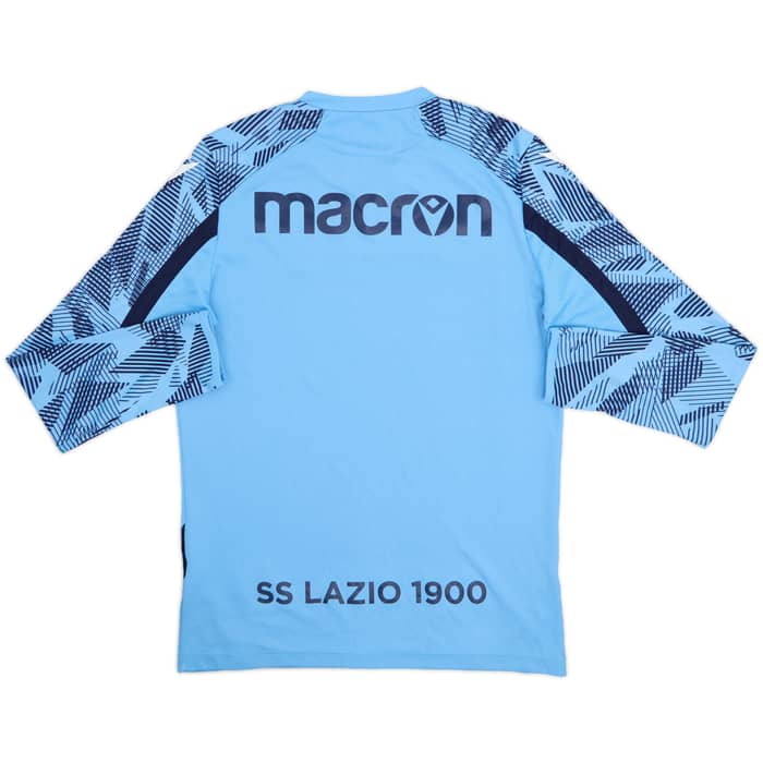 2021-22 Lazio Macron Training L/S Shirt - 8/10 - (M)
