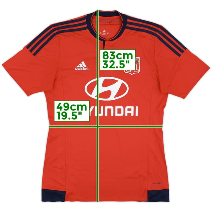 2015-16 Lyon Away Shirt - 8/10 - (M)