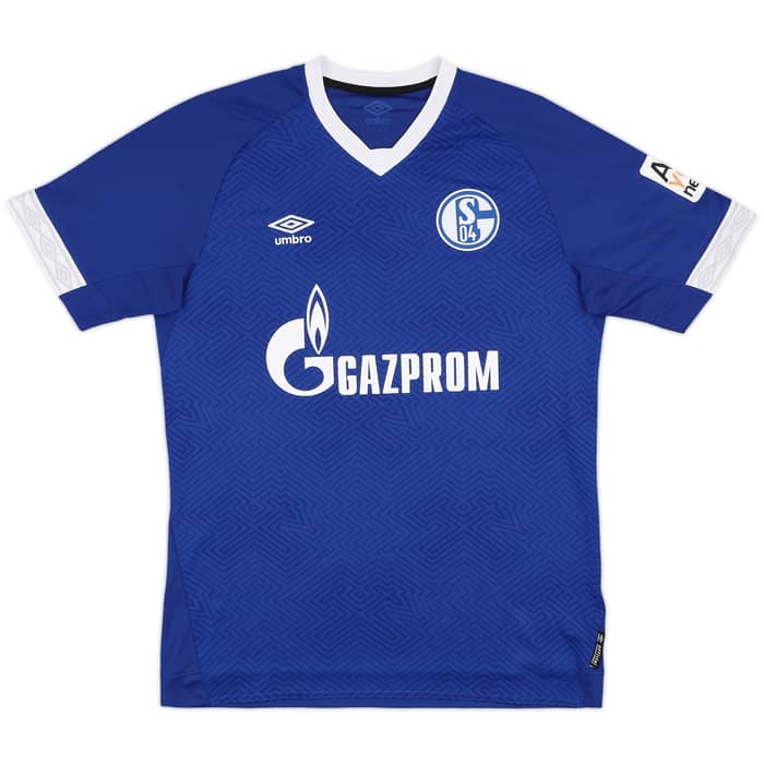 2018-19 Schalke Home Shirt - 10/10 - (L)