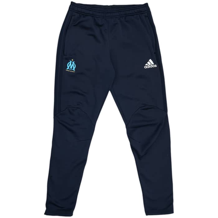 2016-17 Olympique Marseille adidas Hooded Tracksuit - 7/10 - (S)