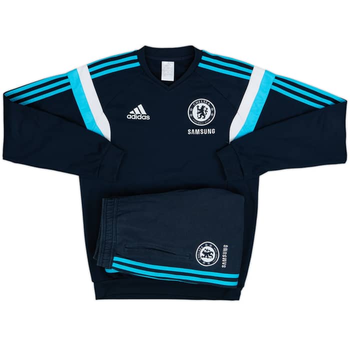 2014-15 Chelsea adidas Training Tracksuit - 8/10 - (XS)