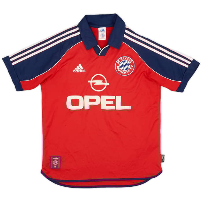 1999-01 Bayern Munich Home Shirt - 6/10 - (XL.Boys)