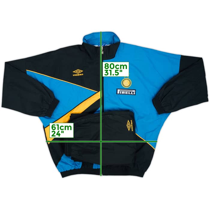 1994-95 Inter Milan Umbro Tracksuit - 6/10 - (XL)