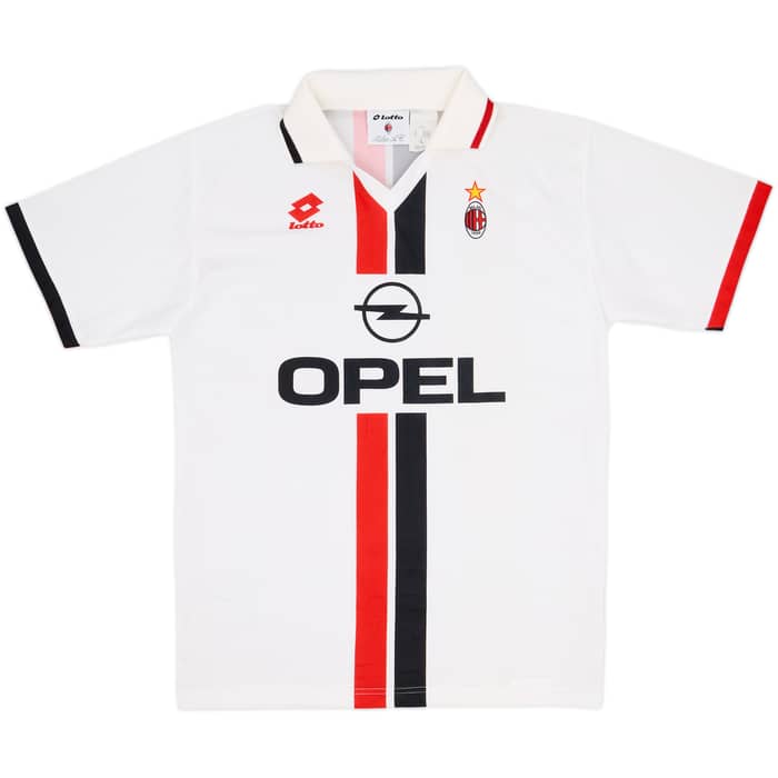 1995-96 AC Milán Camiseta de Visitante - 8/10 - (L)