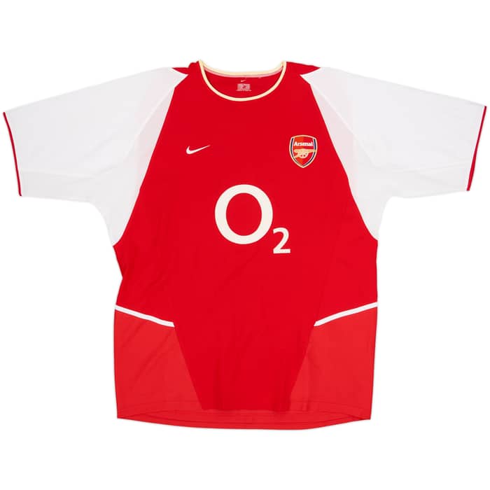 2002-04 Arsenal Home Shirt Henry #14 - 6/10 - (XL)
