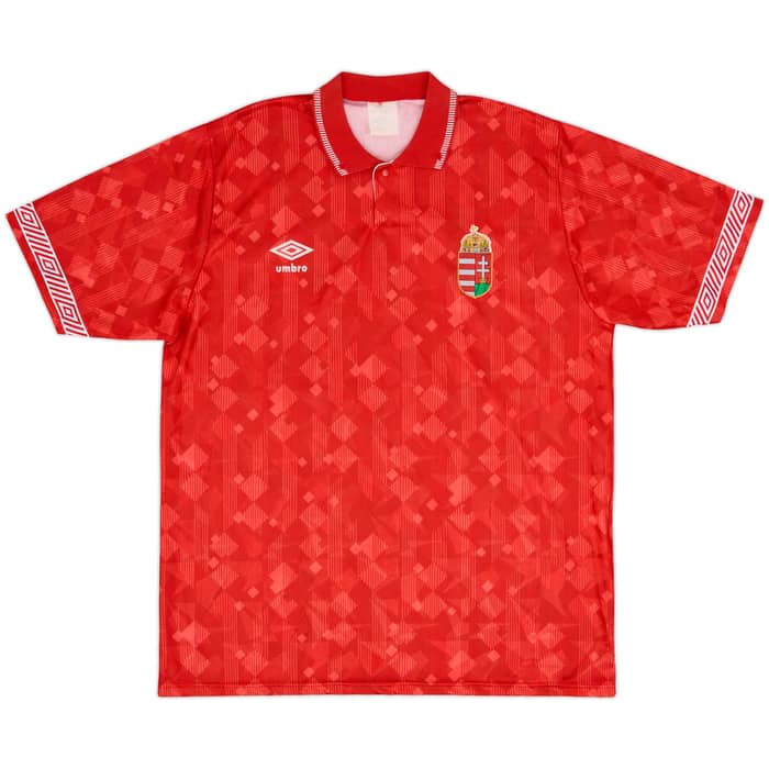 Camiseta de local de Hungary 1990-93 - 8/10 - (L)