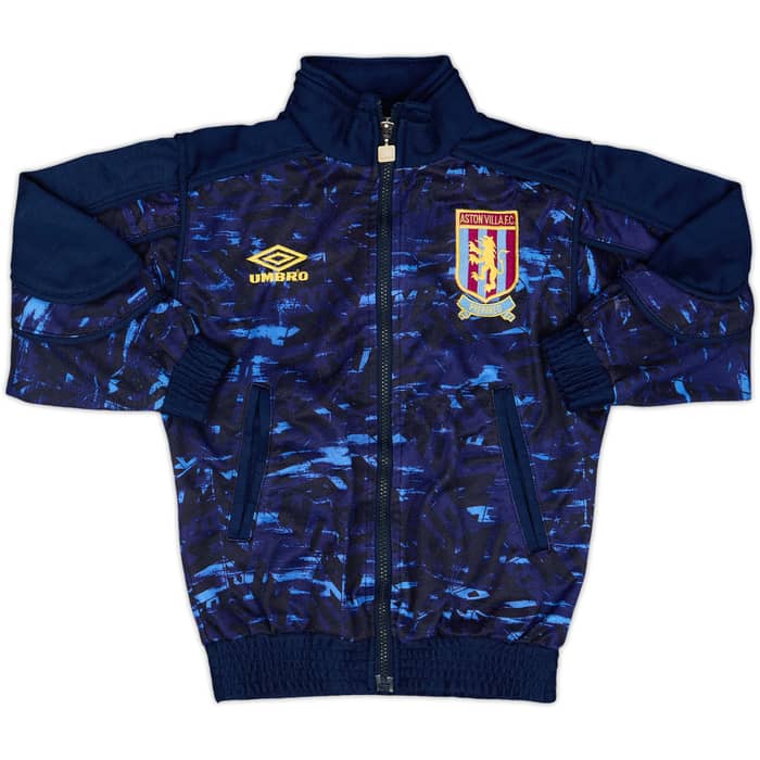 1992-93 Aston Villa Umbro Tracksuit - 8/10 - (S.Boys)
