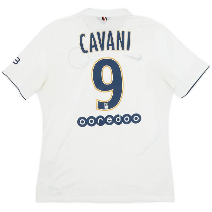 2014-15 Paris Saint-Germain Authentic Away Shirt Cavani #9 - 6/10 - (M)