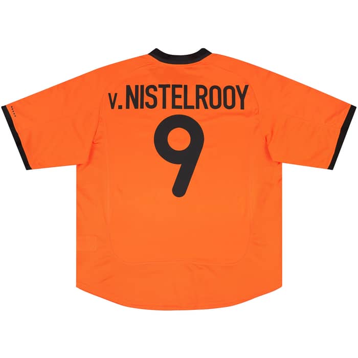 2000-02 Netherlands Home Shirt V.Nistelrooy #9