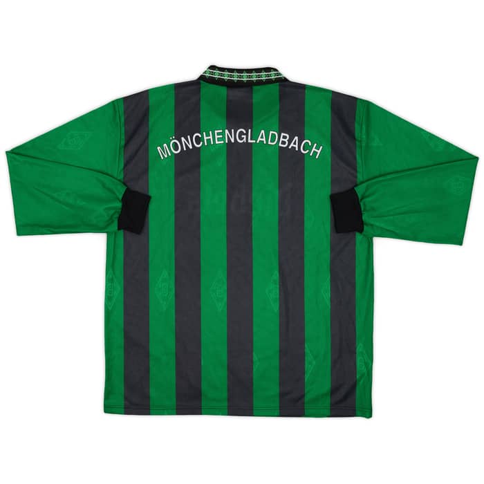 1995-96 Borussia Monchengladbach Away L/S Shirt - 8/10 - (XL)