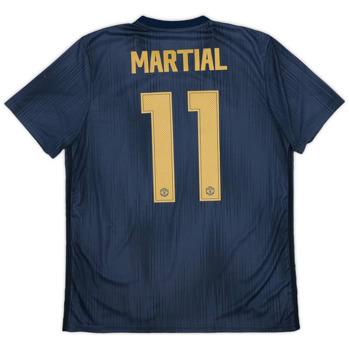 2018-19 Manchester United Third Shirt Martial #11 - 8/10 - (L)