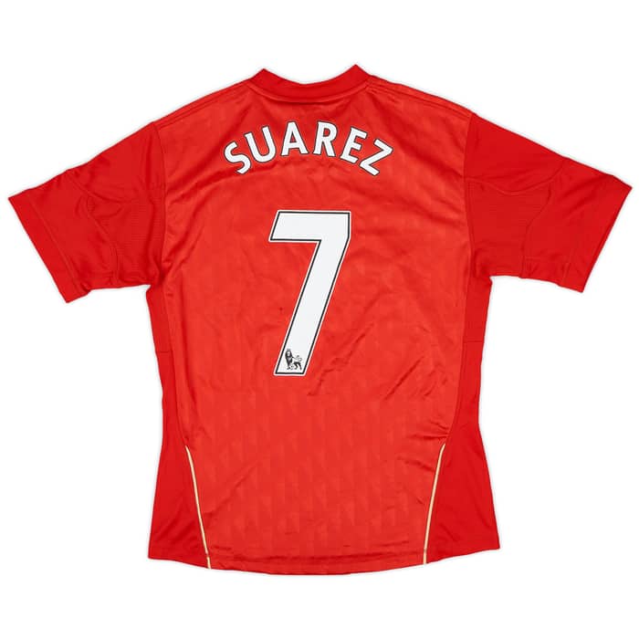 2010-12 Liverpool Home Shirt Suarez #7 - 5/10 - (M)