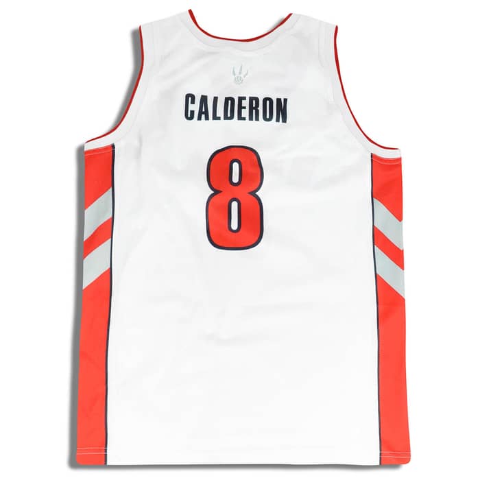2006-10 Toronto Raptors Calderon #8 Champion Jersey (Home) XS