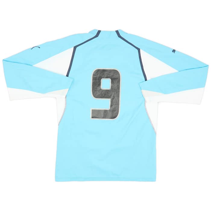 2004-05 Lazio Home L/S Shirt #9 - 7/10 - (S)