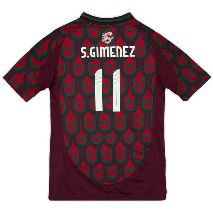 2024-25 Mexico Home Shirt S.Gimenez #11 (KIDS)