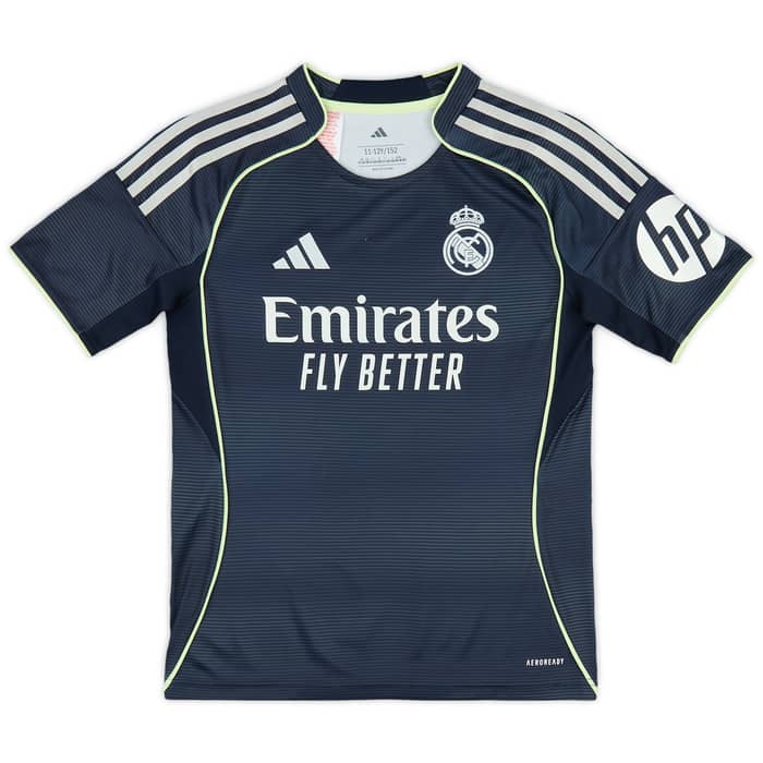 2025-26 Real Madrid Away Shirt Mbappe #10 (KIDS)