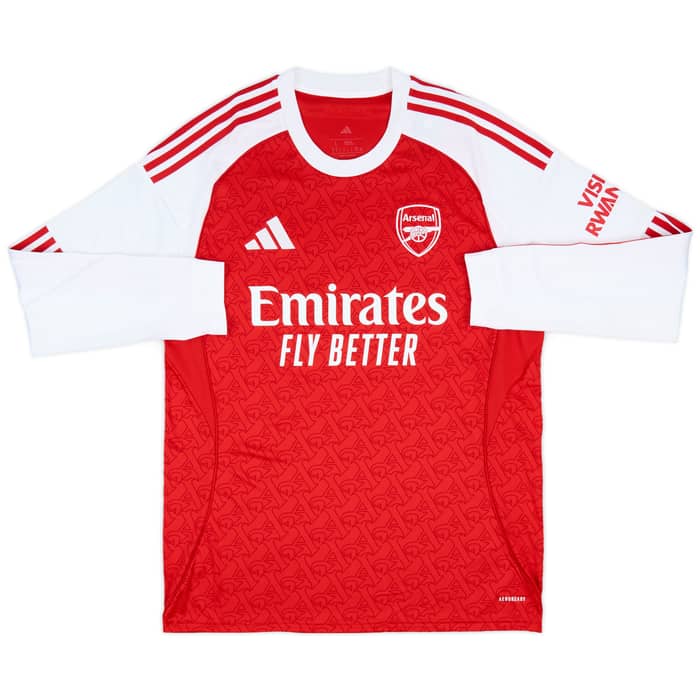 2025-26 Arsenal Home L/S Shirt Saka #7