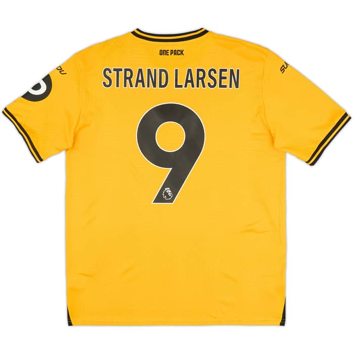 2024-25 Wolves Home Shirt Strand Larsen #9