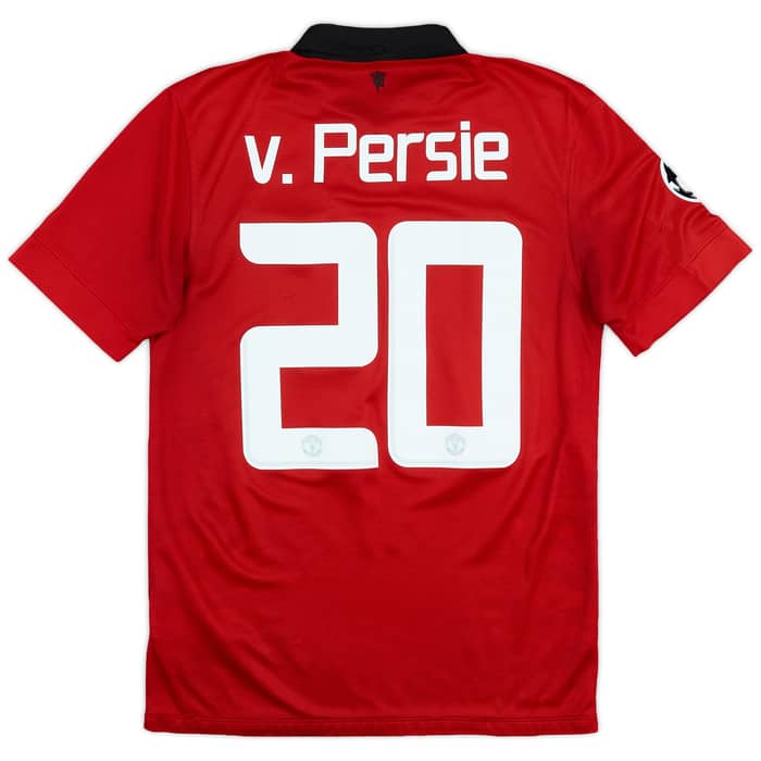 2013-14 Manchester United Home Shirt v.Persie #20 - 5/10 - (S)