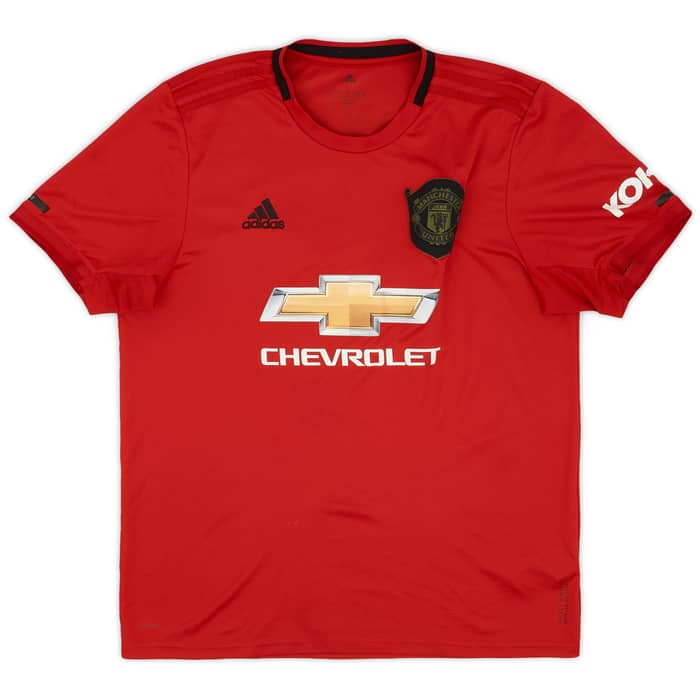 2019-20 Manchester United Home Shirt B.Fernandes #18 - 9/10 - (L)