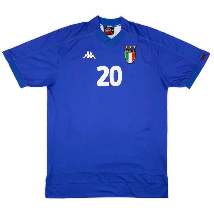 1998-99 Italy Home Shirt Totti #20 - 8/10 - (XL)