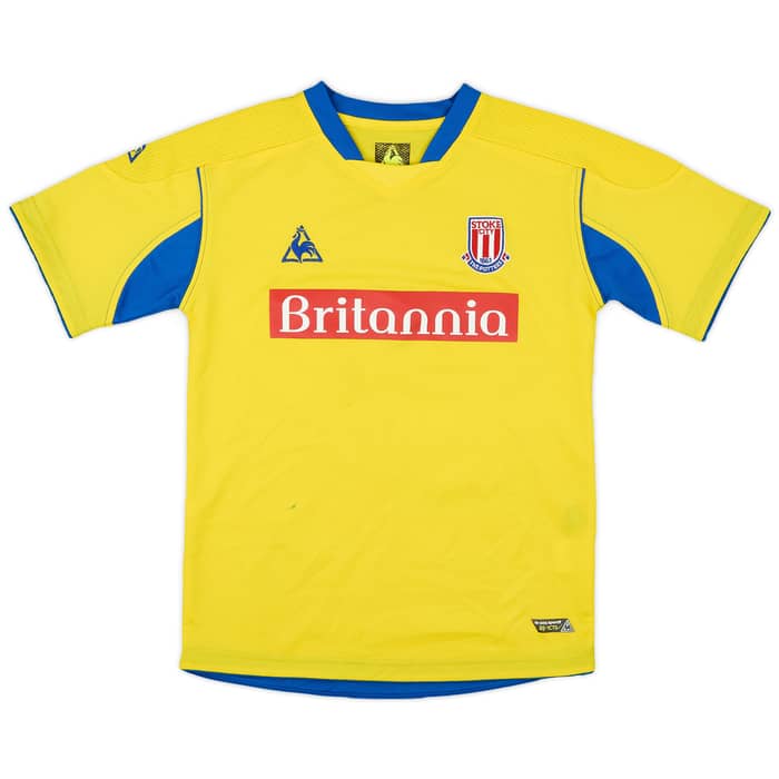 2008-09 Stoke City Away Shirt Beattie #20 - 5/10 - (L.Boys)