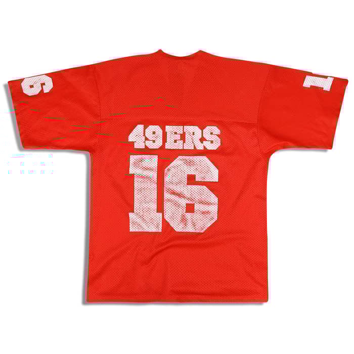 1990s San Francisco 49ers #16 NFL Training Jersey L
