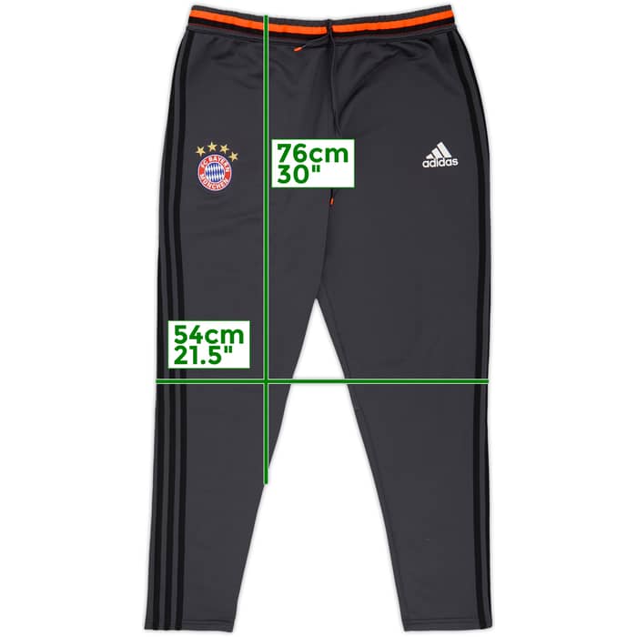 2016-17 Bayern Munich adidas Track Pants/Bottoms - 8/10 - (L)
