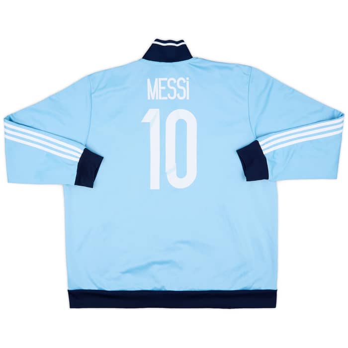 2013-15 Argentina adidas 'Messi #10' Track Jacket - 7/10 - (XXL)