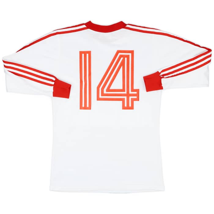 1976-80 Switzerland Match Issue Away L/S Shirt #14