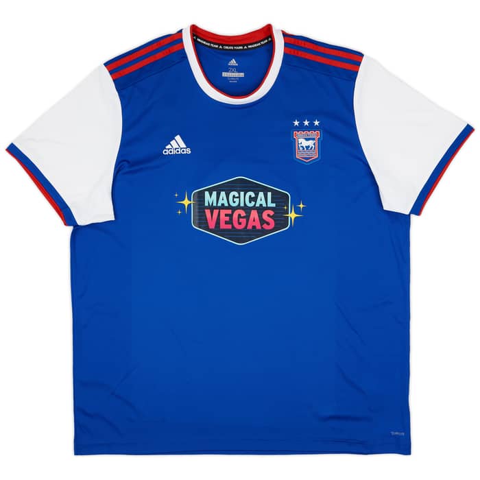2018-19 Ipswich Home Shirt Chambers #4 - 9/10 - (XXL)