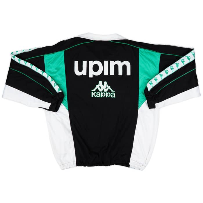 1990-91 Juventus Kappa 1/4 Zip Drill Top - 8/10 - (L)