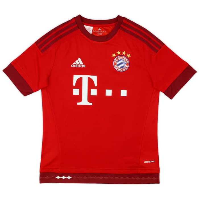 2015-16 Bayern Munich Home Shirt - 8/10 - (L.Boys)