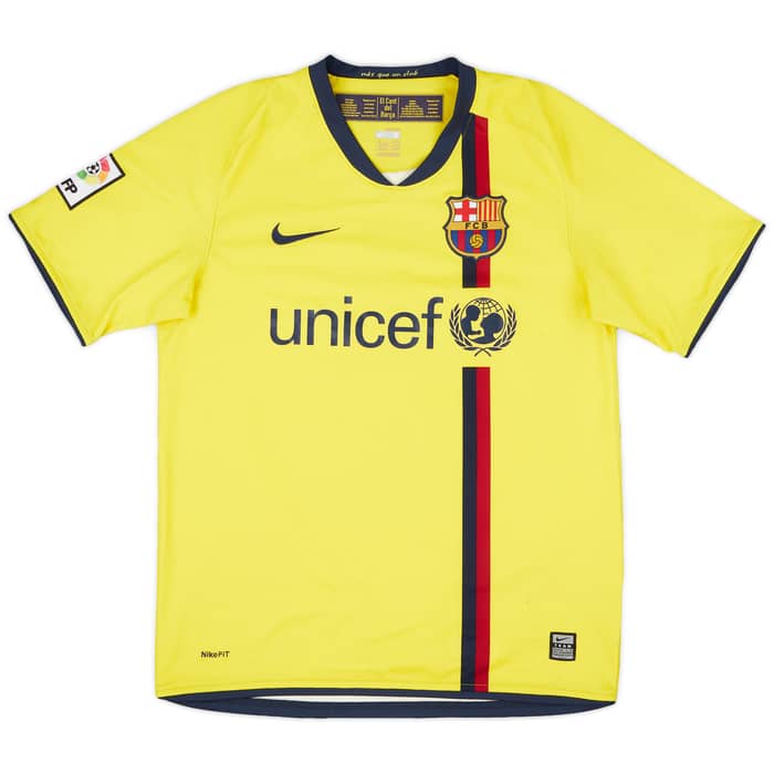 2008-10 Barcelona Away Shirt Messi #10 - 7/10 - (S)