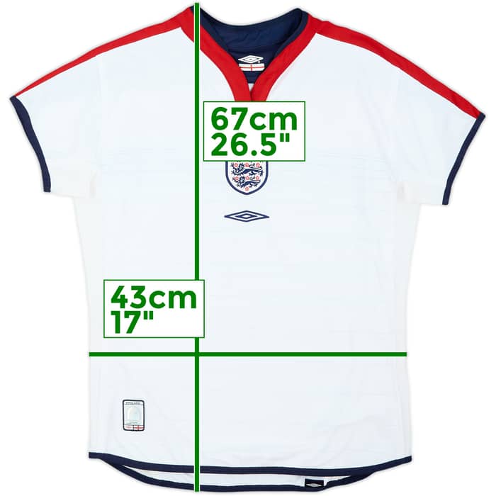 2003-05 England Home Shirt - 7/10 - (Women's S)