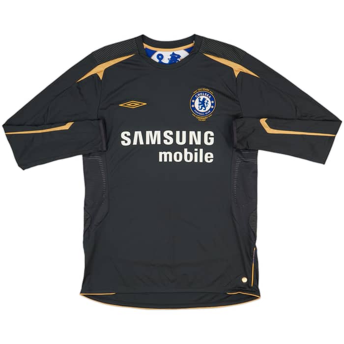 2005-06 Chelsea GK Shirt Cech #1 - 9/10 - (M)