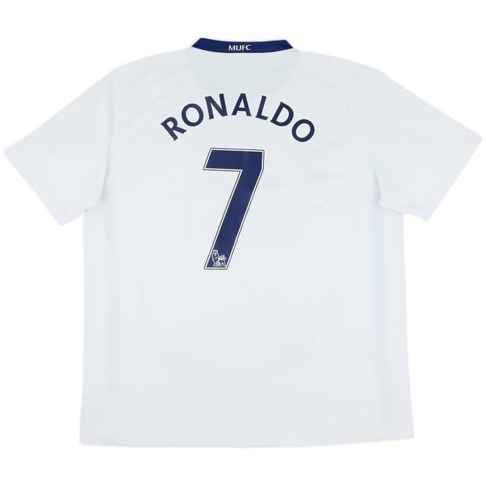 2008-10 Manchester United Away Shirt Ronaldo #7 - 6/10 - (XL)